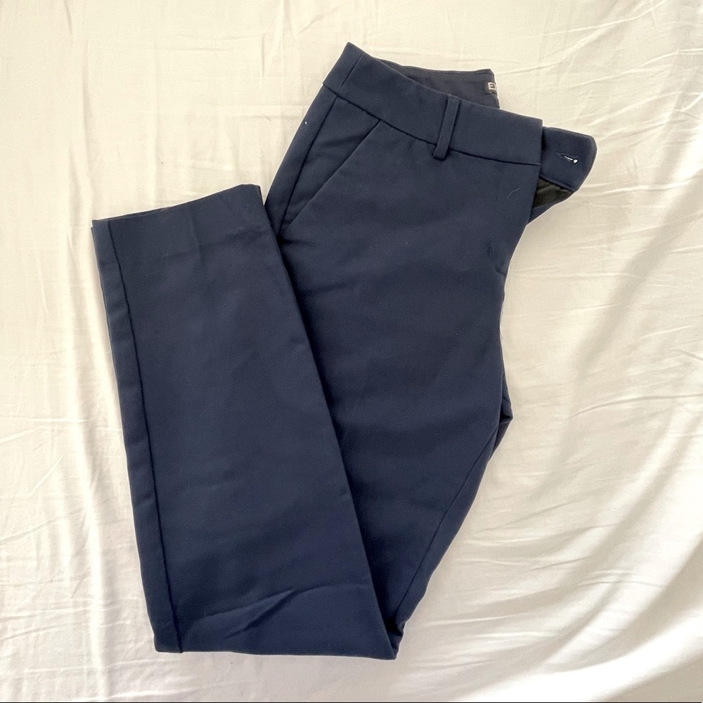 Columnist Express mid-rise pants navy color